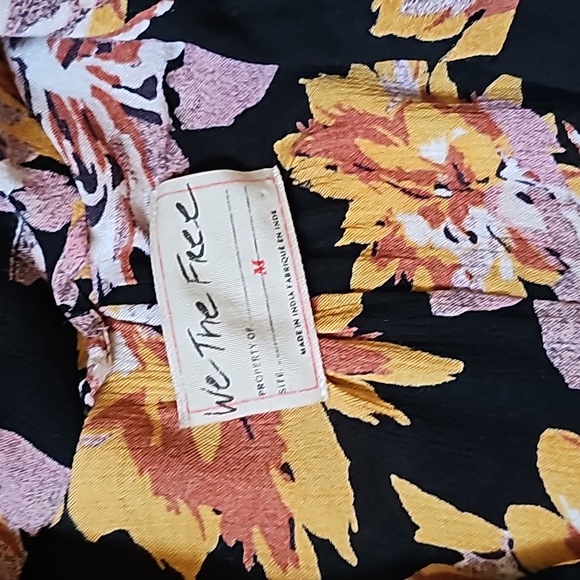 STUNNING FREE PEOPLE NIYA FLORAL PRINT DUSTER - Picture 5 of 12